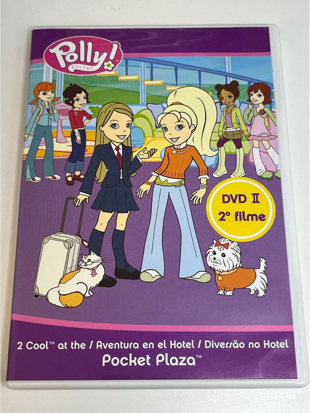 Polly Pocket 2 Cool At The Pocket Plaza DVD - Rare - OOP